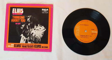 Elvis 7inch Vinyl Single Thinking About You / My Boy