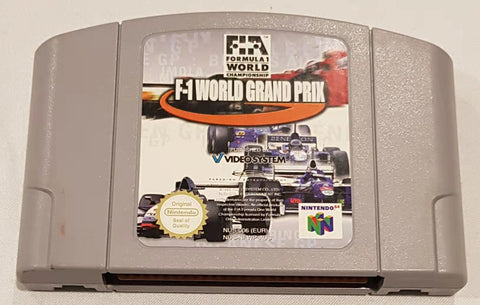 F1 World Grand Prix Nintendo 64 Game