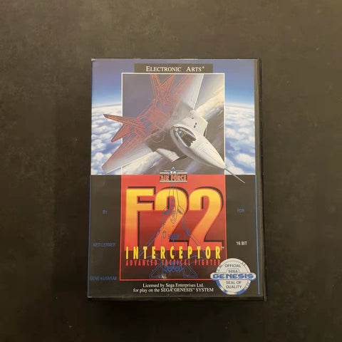 Air Force F22 Interceptor Sega Genesis