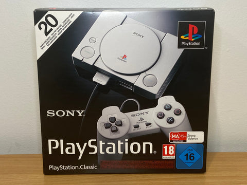 Sony PlayStation Classic with 20 Included Games Preloaded Mini Console
