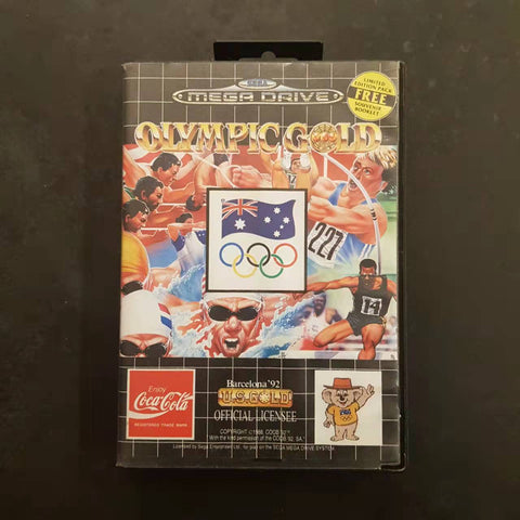 Olympic Gold "Barcelona 92" US GOLD Sega Mega Drive
