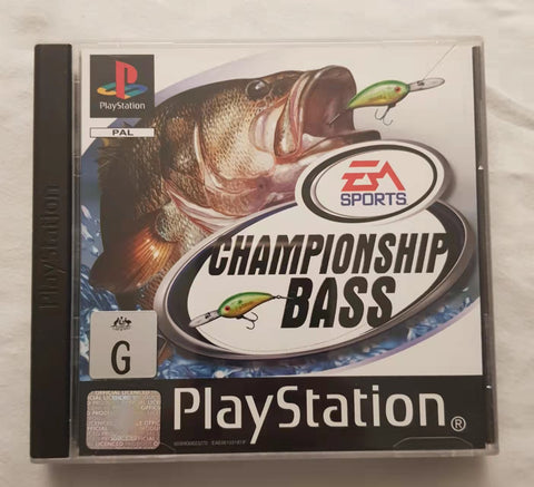Sony PlayStation One Championship Bass Game