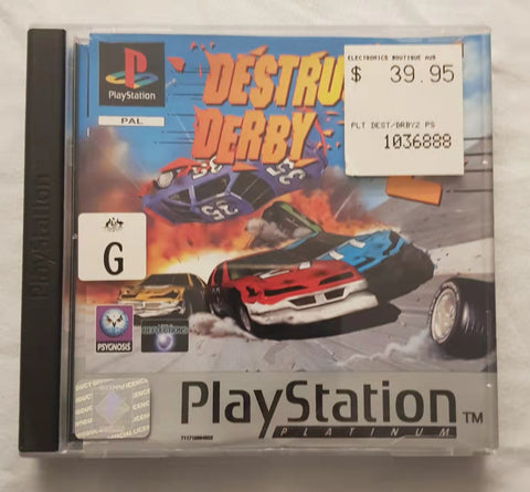 Sony PlayStation One Destruction Derby 2 Game
