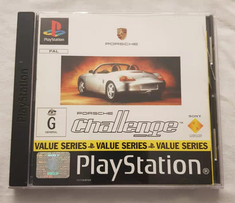Sony PlayStation One Porsche Challenge Game
