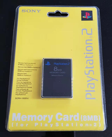 Genuine and unopened Sony PlayStation 2 8mb Memory Card