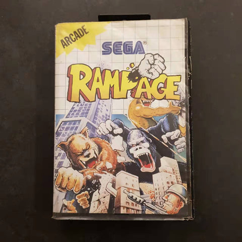 RAMPAGE Sega Master System