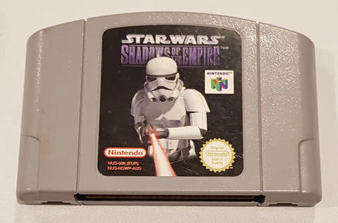 Nintendo 64 Star Wars Shadows of the Empire Game
