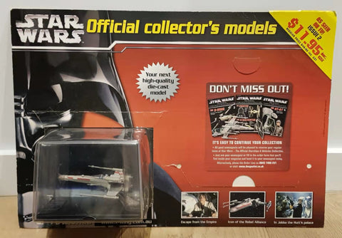 Star Wars Official Collectors Kit Die-Cast Model X-wing