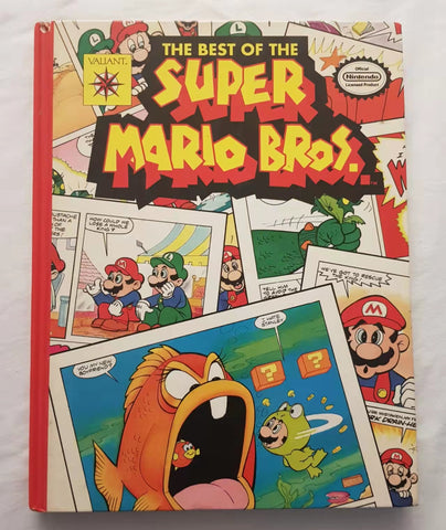 Nintendo The Best of The Super Mario Brothers Book 1990 very collectable