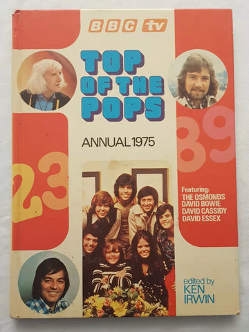 TOP OF THE POPS BBC TV Annual 1975 Book
