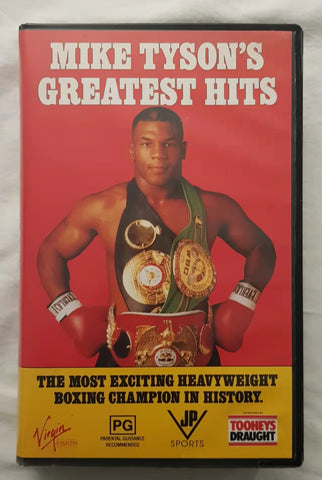 Mike Tyson Greatest Hits on VHS Tape