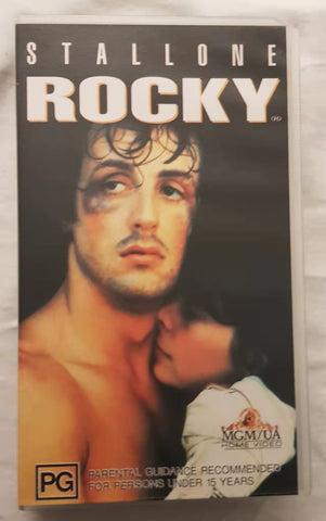Rocky the Original Movie on VHS Tape